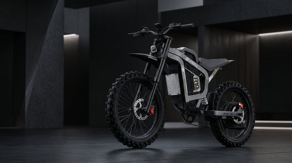 sykell R19 vue de 3/4 profils pour blog assurance, speed e-bike