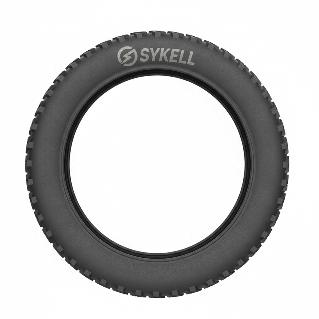 Pneu fat tire 20 × 4 pouces tout-terrain pour vélo électrique Sykell