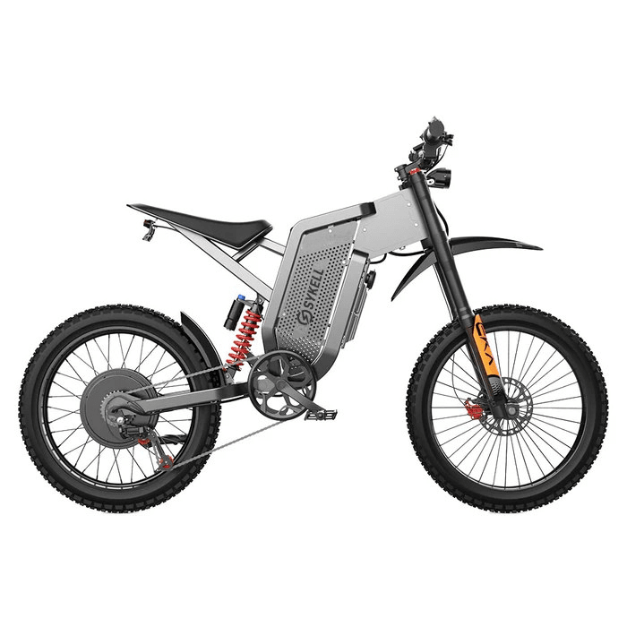 Sykell MX21 Max vu de profil, vélo électrique tout-terrain