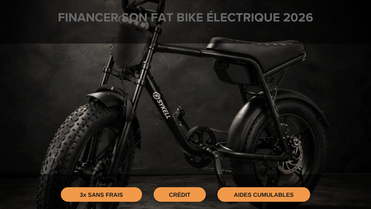 Financer son Fat Bike Électrique en 2026 : Comptant, 3x Sans Frais, Crédit et Aides
