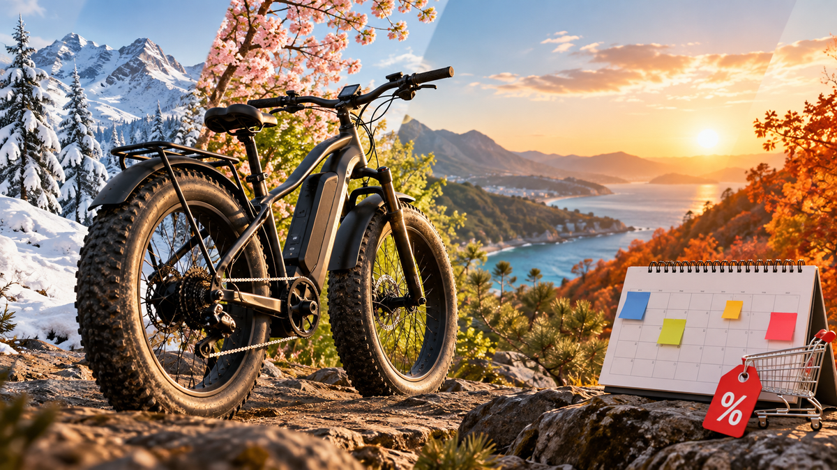 Quand acheter un fat bike électrique au meilleur prix ? Calendrier 2026-2027
