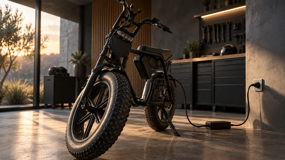 Temps de charge et coût d'une recharge de fat bike électrique en 2026