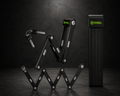 Système antivol pliable haute sécurité Sykell avec clés et support de cadre pour vélo électrique en France.