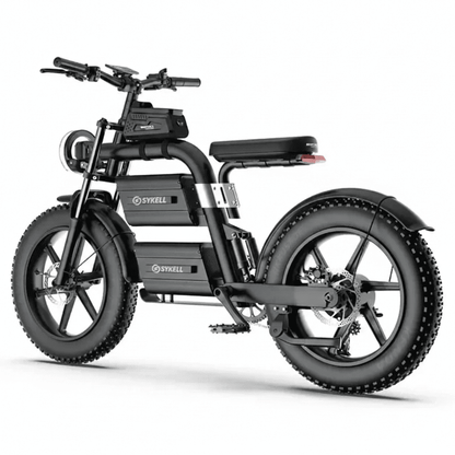 Pneus larges 20x4 pouces du vélo électrique compact Sykell E20