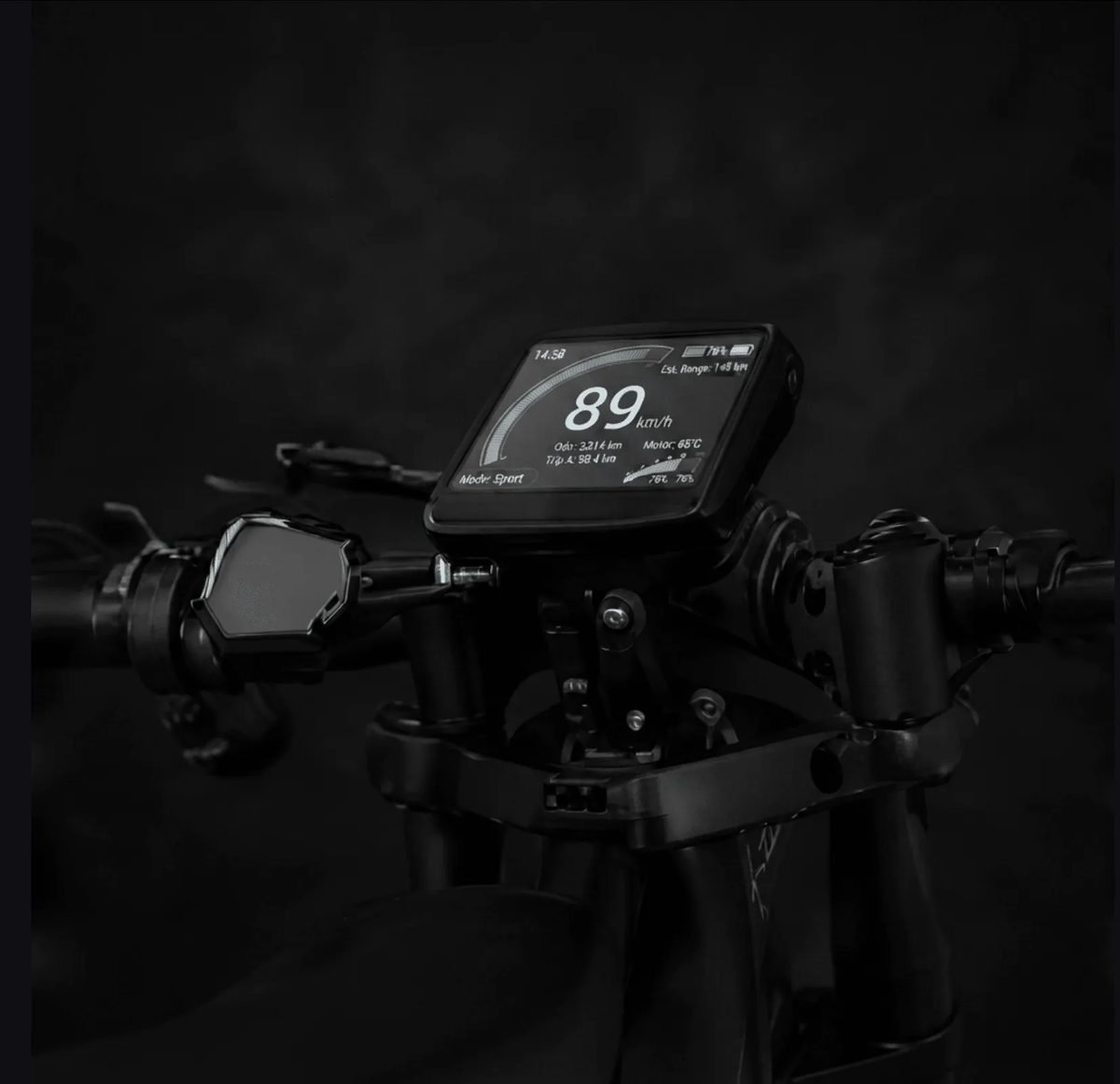 Écran LCD couleur du vélo GT20 Sykell