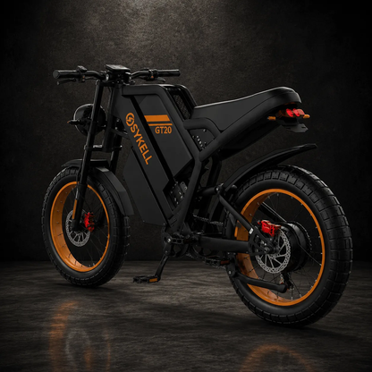 GT20 Fat Bike électrique vue arrière