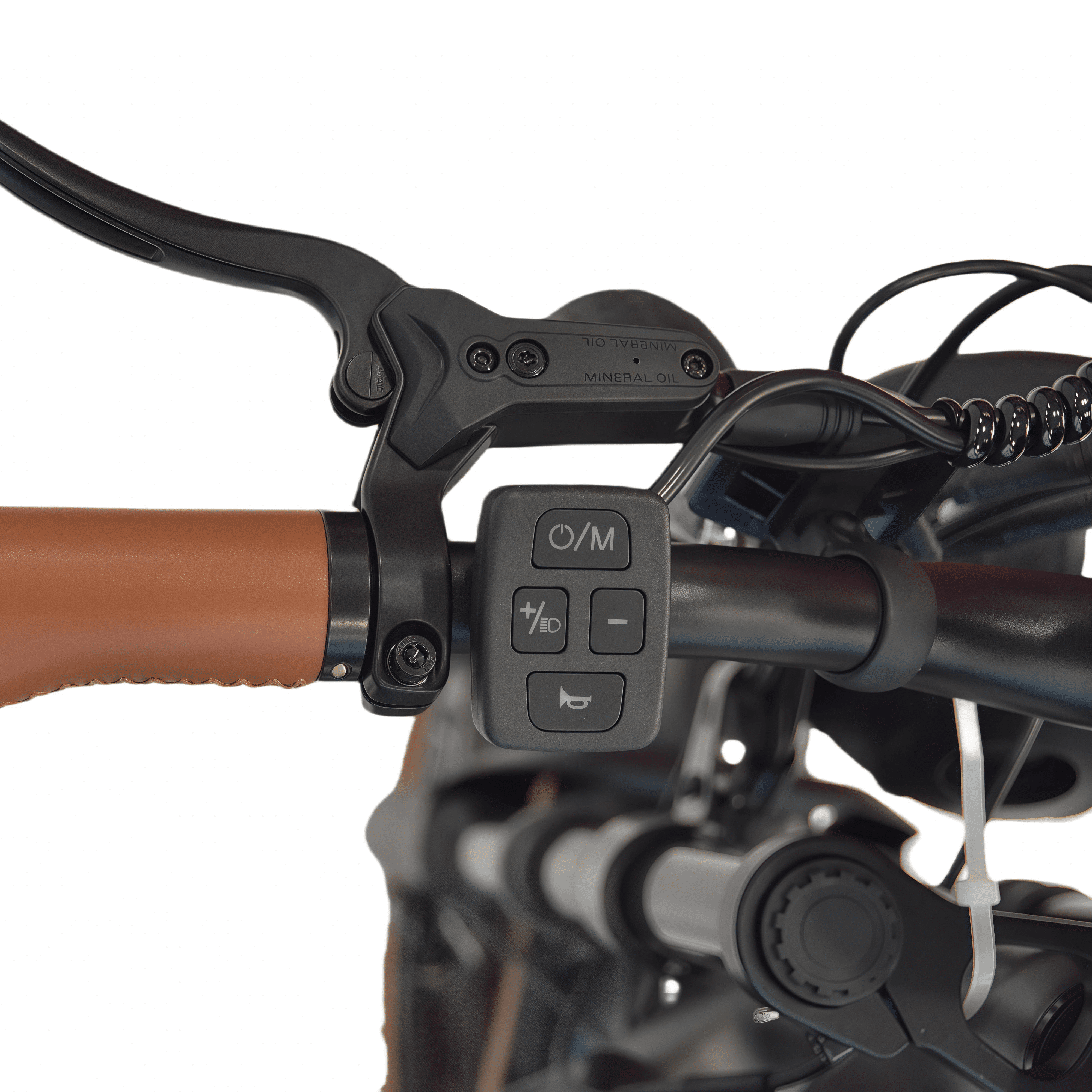 Commandes et boutons de contrôle du vélo électrique Sykell M20