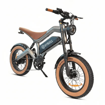 Vélo électrique fat tout-terrain Sykell M20, moteur 1000W et suspension intégrale