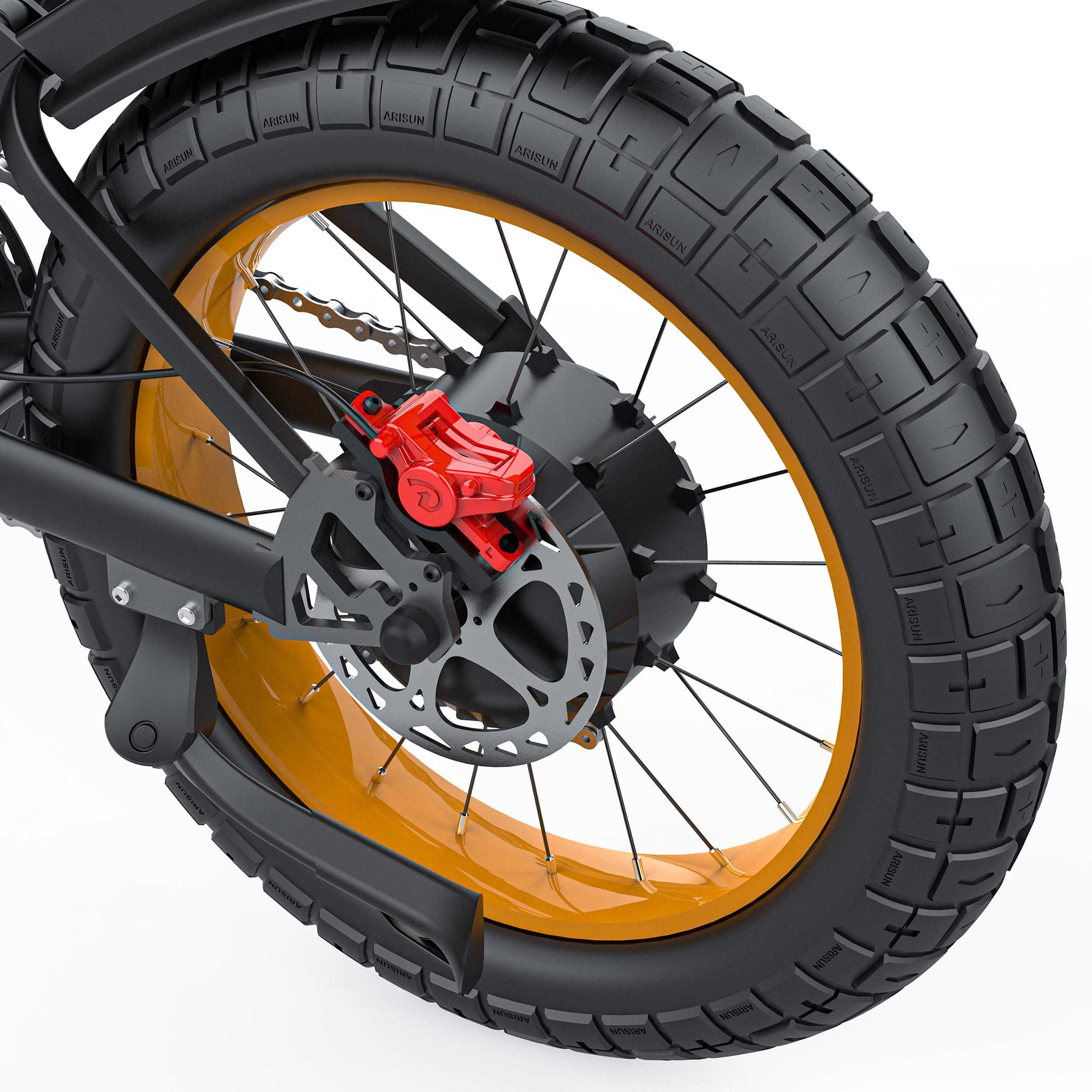 Pneus fat tire 20x4 pouces du vélo électrique Sykell GT20