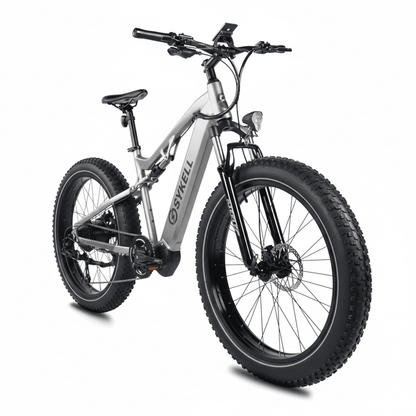 Vélo électrique de ville Sykell GS9 noir, moteur 750W et batterie 48V